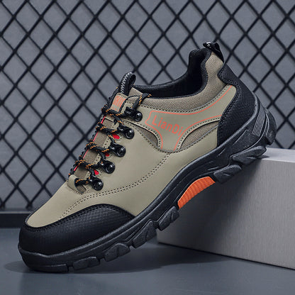 Men's Casual Low-Top Sneakers, Lightweight Lace-Up Shoes