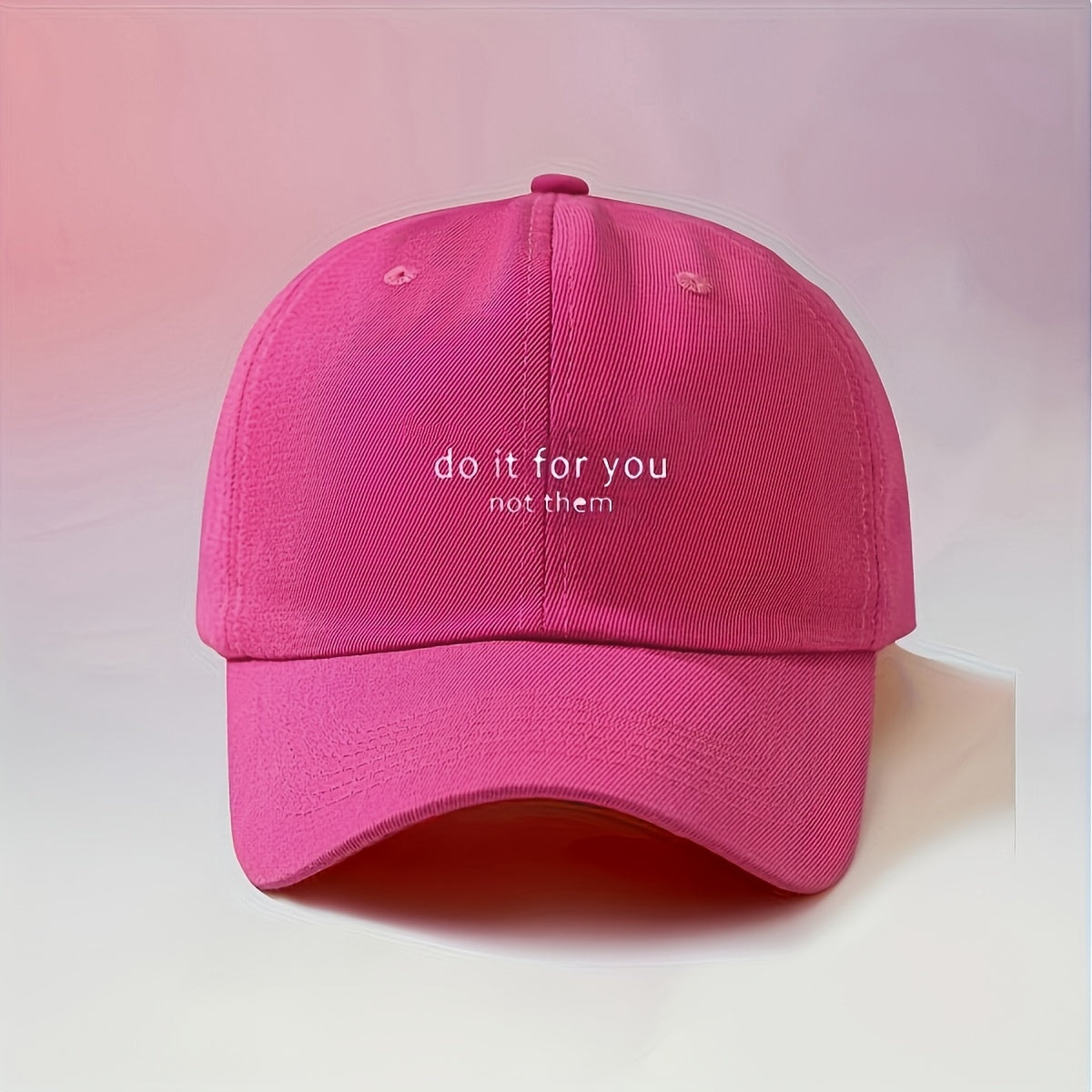 Unisex Breathable Polyester Baseball Cap for All Seasons