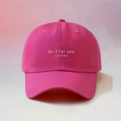 Unisex Breathable Polyester Baseball Cap for All Seasons
