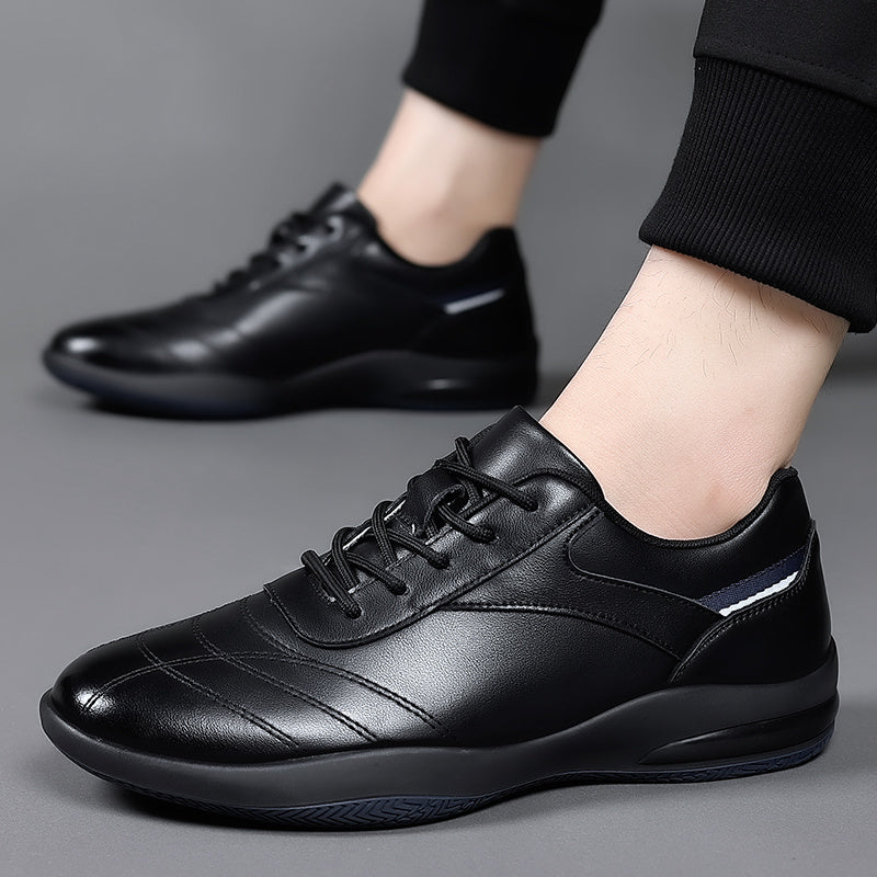 Men's Business Casual Shoes & Boots, Comfortable for Long Hours of Standing, Suitable for All 4 Seasons, Dual-Purpose Business Casual Shoes & Boots, High-End Derby Boots - ayq