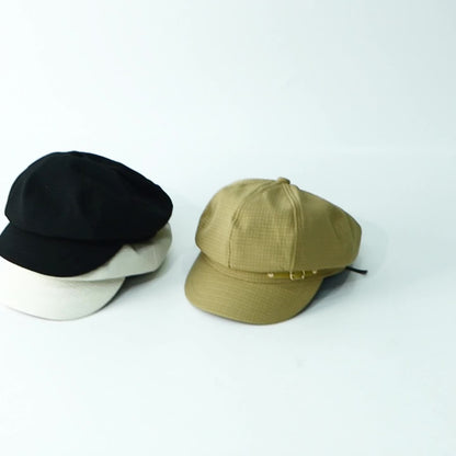 1pc Elegant Classic Newsboy Hat Lightweight Breathable Cap Solid Color Fashionable Hats For Women