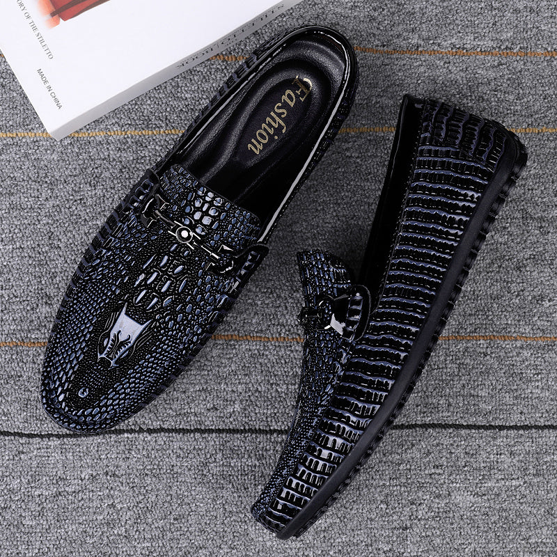 Men's Casual Slip-On Loafers Soft PU Driving Shoes