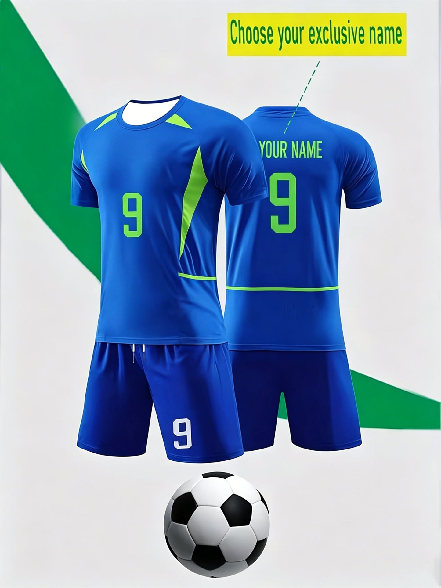 Men's Summer Casual Sportswear Set - Polyester T-Shirt & Shorts