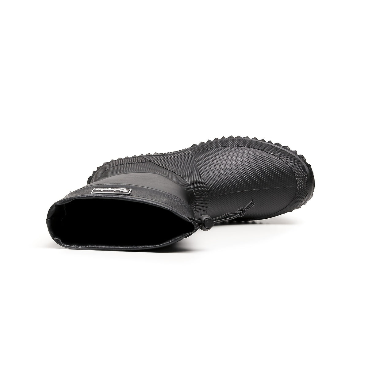 Men's Lightweight Non-Slip PVC Rain Ankle Boots for Outdoor Work
