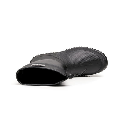 Men's Lightweight Non-Slip PVC Rain Ankle Boots for Outdoor Work