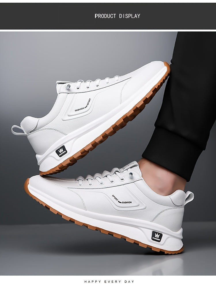 Men's Slip-On Casual Sneakers - Breathable, Non-Slip & Durable for Outdoor Activities, Comfort Fit with Elastic Closure - ayq