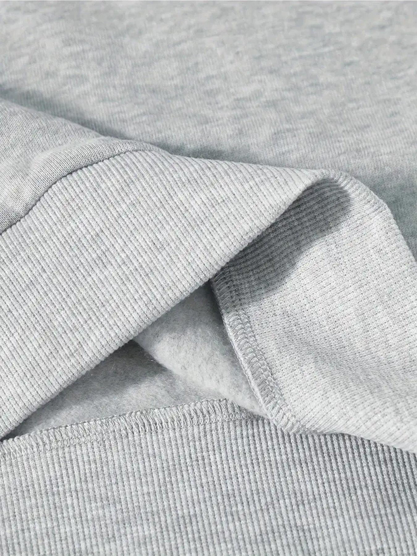 -Lined Women's Crewneck Pullover, Casual Printed Versatile Sweatshirt, Multiple Colors Available