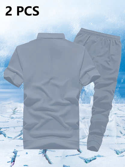 Casual Men's Summer New Loose Sportswear Set - ayq