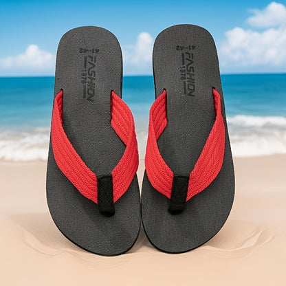Men's Summer Beach Slippers with Durable EVA Sole