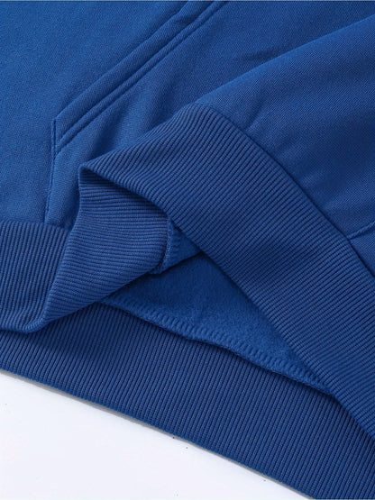 Women'S 2024 New Year Sweatshirt and Pants Set, Hooded Long Sleeve Casual Outfit with Pockets, Polyester Knit Fabric, Geometric Pattern, for Autumn/Winter Season