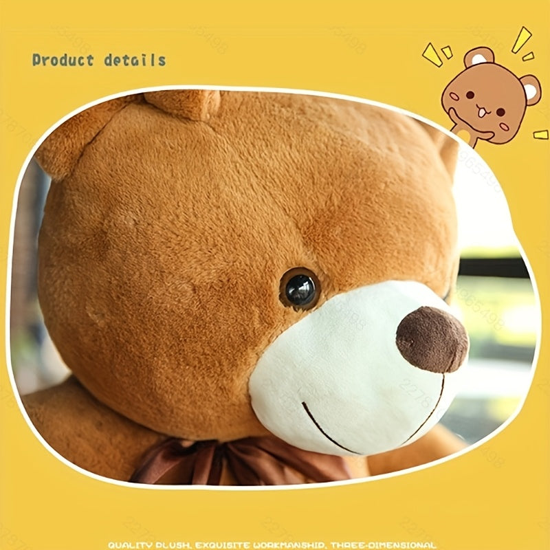 New Cute Plush Toy Doll, Rag Doll Birthday Gift, Holiday Gift, Large Teddy Bear Plush Toy, Plush Toy, Rag Doll, Big Bear Doll, Hugging Bear, Birthday Gift for Girls, Pillow Backrest, Cute Hugging Pillow