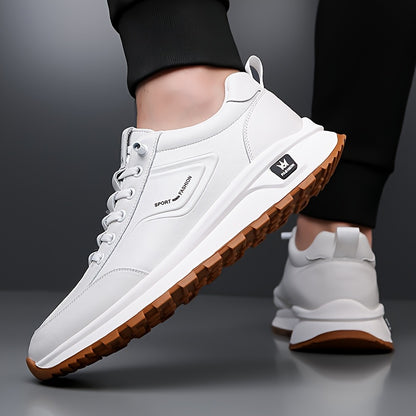 Men's Slip-On Casual Sneakers - Breathable, Non-Slip & Durable for Outdoor Activities, Comfort Fit with Elastic Closure - ayq