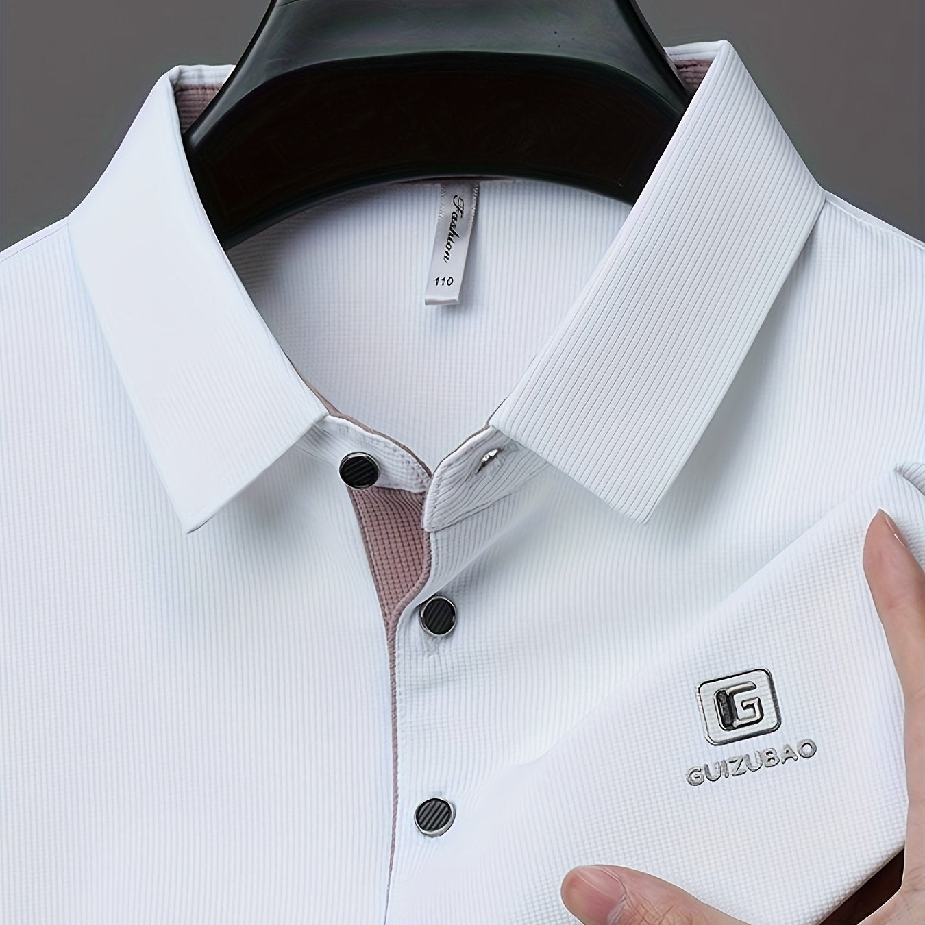 Men'S Summer Short-Sleeve Polo Shirt, Versatile T-Shirt Suitable for Everyday Wear - ayq