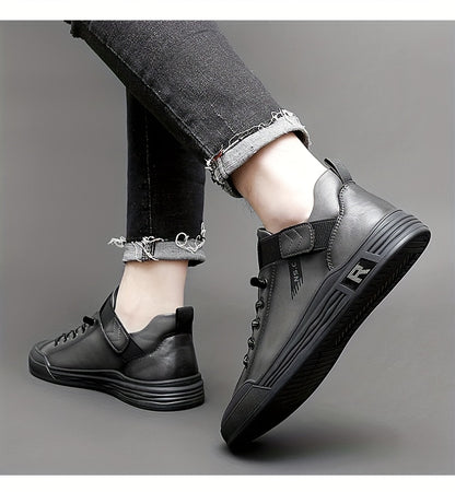 Men'S Shoes New Fashion Trendy Men Must-Have Versatile Casual Business Shoes Lace-Up Soft Sole Soft Surface Slip-On Loafers Driving Shoes Men'S Travel Shoes - ayq