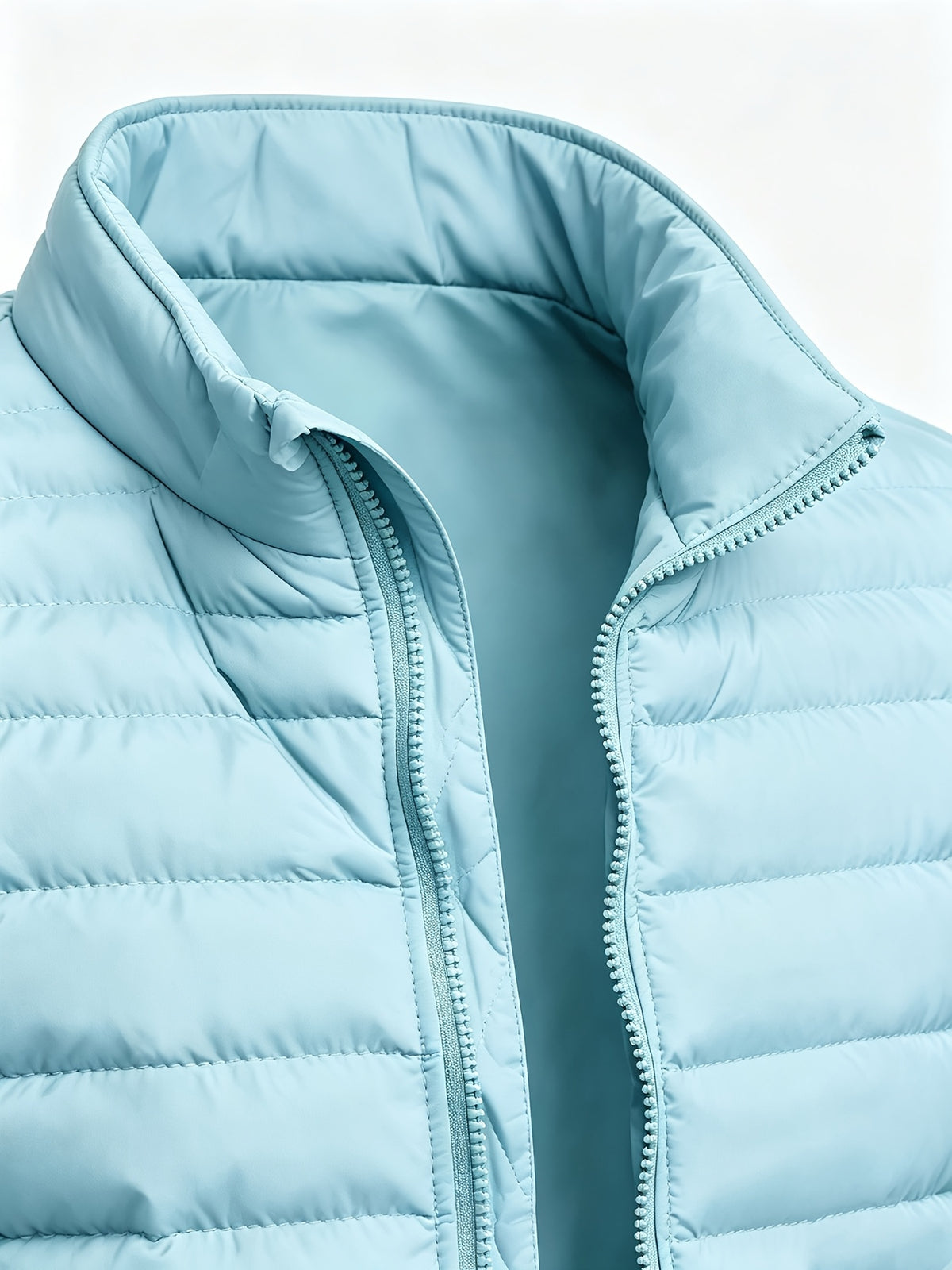 Men's Slim Fit Lightweight Stand Collar Windproof Jacket
