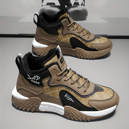 Men's Casual Sports Shoes Snow Boots with Lining Comfortable