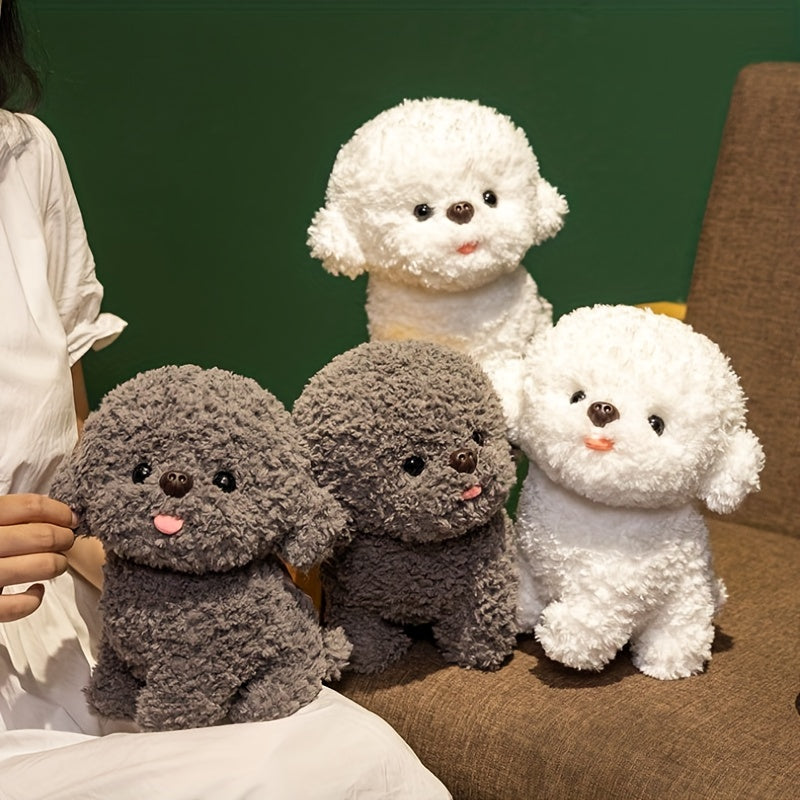 Creative Plush Toys, Adorable Teddy Bears Available in Two Colors, Perfect Gift, Non-Electric