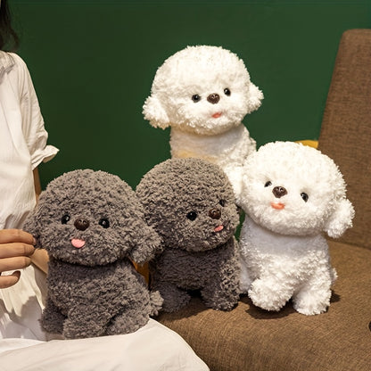 Creative Plush Toys, Adorable Teddy Bears Available in Two Colors, Perfect Gift, Non-Electric