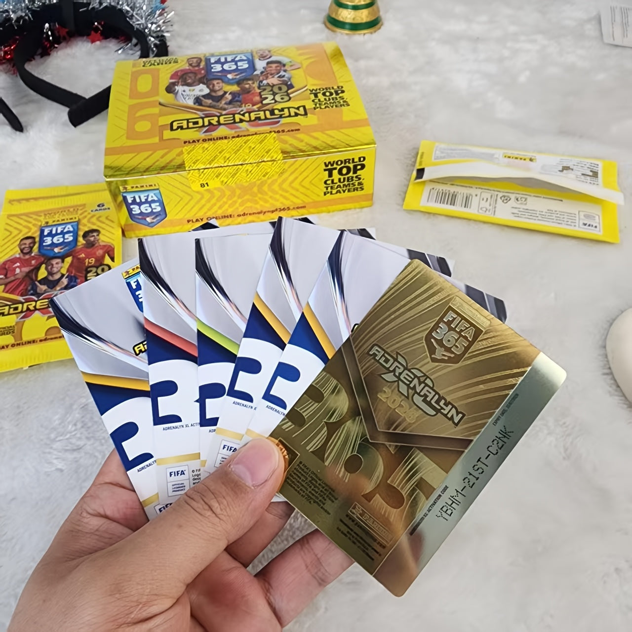 Panini 2026 ՖԻՖԱ-ի պաշտոնական Adrenalyn XL Trading Card Pack