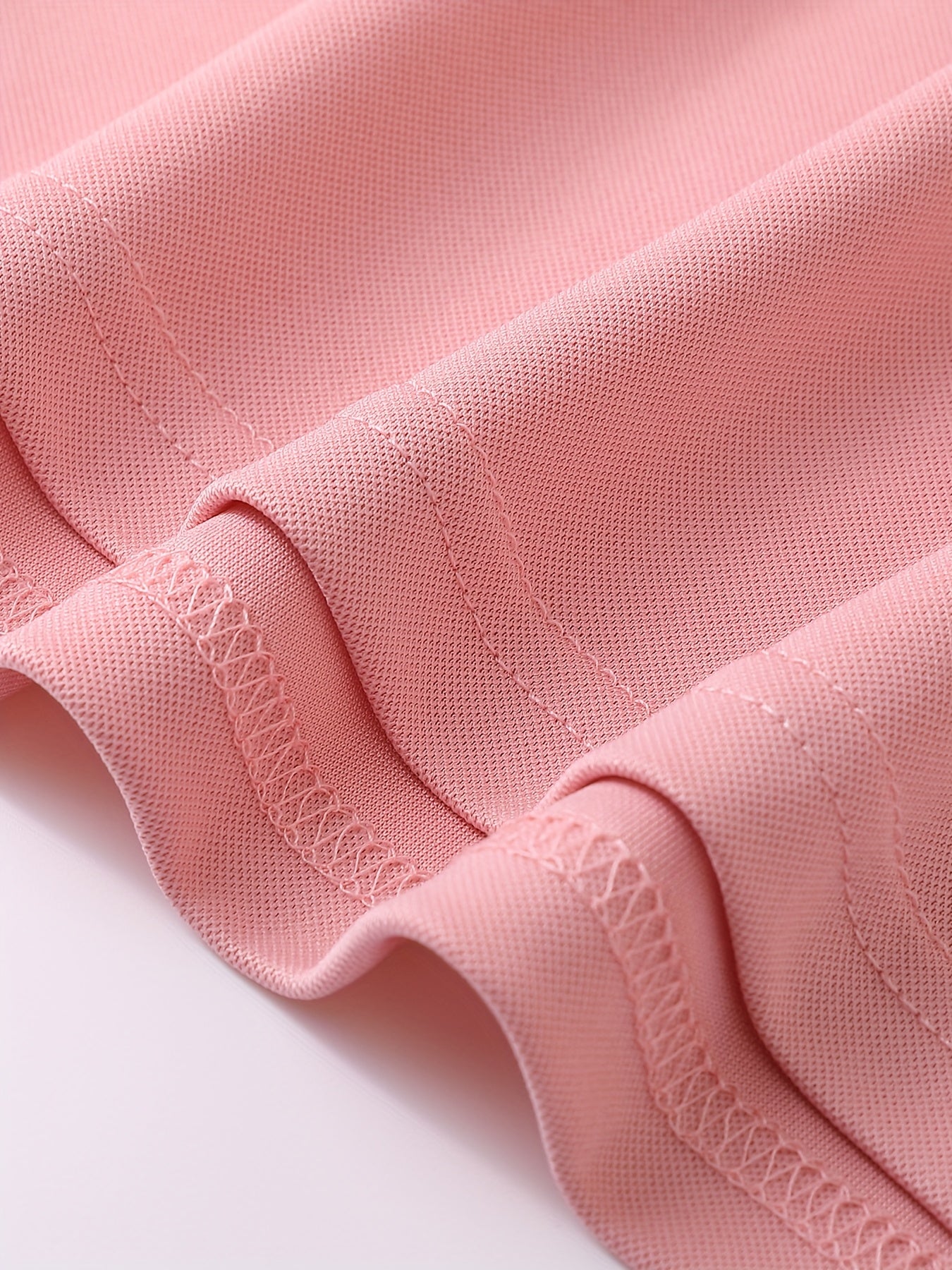 Men'S Comfortable POLO Shirt | Classic Button-Up Lapel Collar, Casual Style, Short Sleeve, Solid Color - ayq