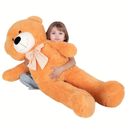 A Large 48-Inch Oversized Brown Teddy Bear, Perfect As a Cuddly Gift for Children, Suitable for Birthdays, Halloween, Christmas, And Valentine'S Day