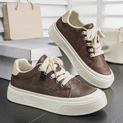 Men's Low-Top Outdoor Sports Board Shoes for Spring and Fall
