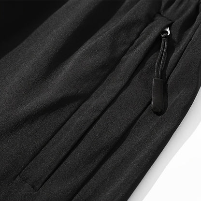 Men'S Summer Shorts in a Set of Two, Loose-Fitting, Breathable, Solid Color, Quick-Drying, Lightweight And Trendy.