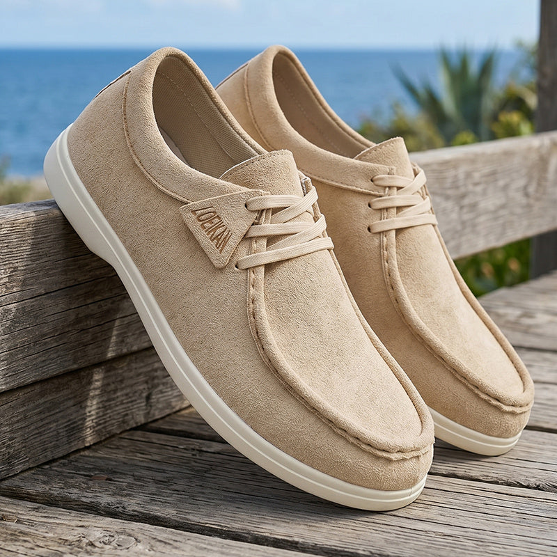 Men's Casual Low-Top Oxford Shoes Lightweight Slip-On for All Seasons