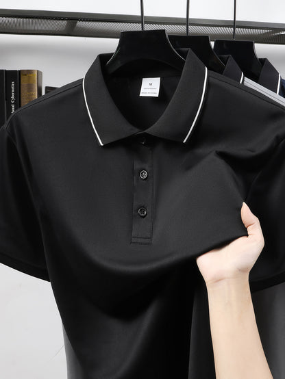 Quick-Dry Men's Short-Sleeve - Trendy Calvin Print - ayq