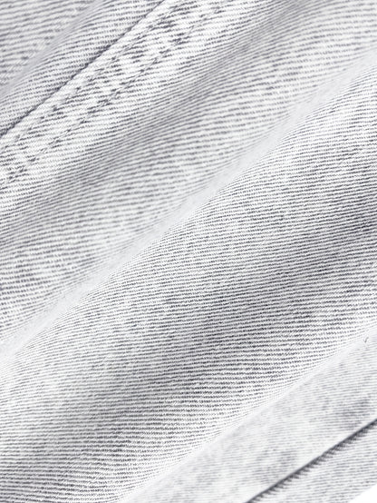 Women'S Casual Mid-Waist Wide Leg Jeans, 76% 13% Viscose 11% Polyester, Non-Stretch Denim, Solid Color, Washed Finish, Long Length, Zipper Fly, All Seasons, Woven Fabric, 390g/m² - Trendy Retro Loose Fit
