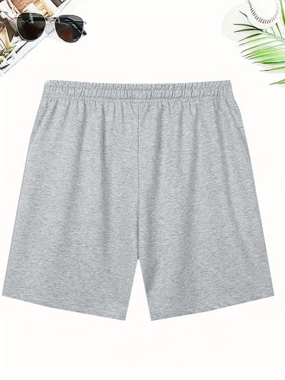 Men'S Stylish Print Shorts with Yacht Patterns, Drawstring Casual Summer Shorts.