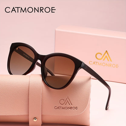 Cat Eye Sunglasses for Women, Ultra-Light Polycarbonate Frame