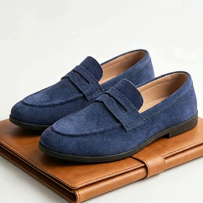 Men's Slip-On Fabric Loafers for All-Season Comfort