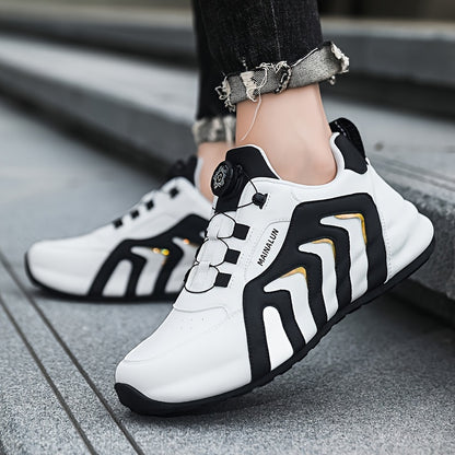 Men's Casual Lightweight Athletic Shoes with Rotary Design