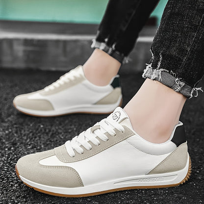 Men'S Casual Sneakers - Navy & Gray, Breathable, Anti-Sweat, Soft Sole, Durable, Lace-Up Design, All-Season Comfort, Outdoor & Casual Wear, Casual Footwear | Modern Casual Sneakers | Comfortable Footwear