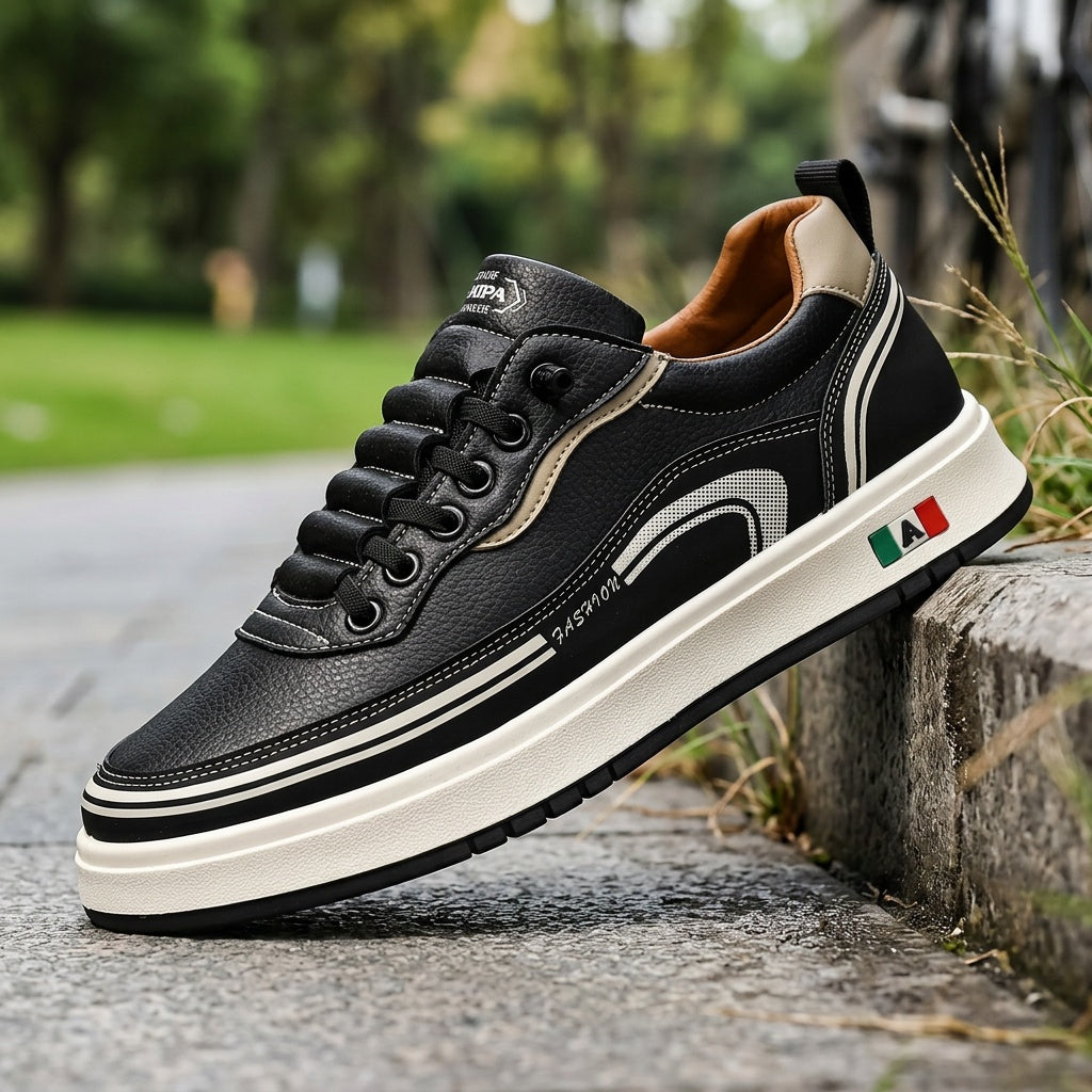 Large Grip-Enhanced Casual Lace-Up Shoes for All Season