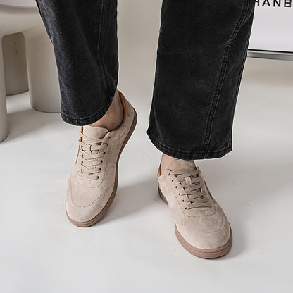 Men's Vintage-Style Casual Board Shoes with Rubber Sole