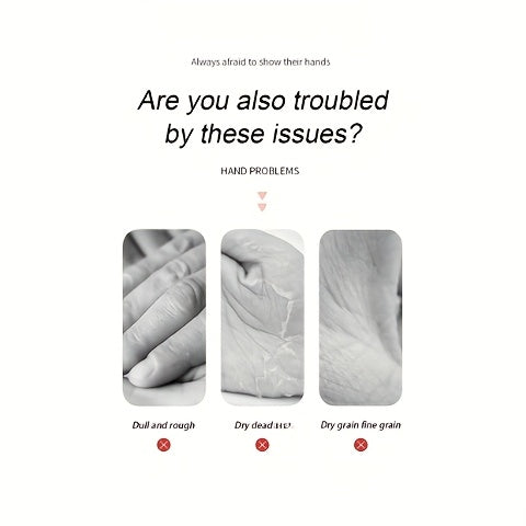 5pcs/set Hand Cream Set, Moisturizing And Nourishing Hand Lotion for Dry Cracked Hands, Gift for Women