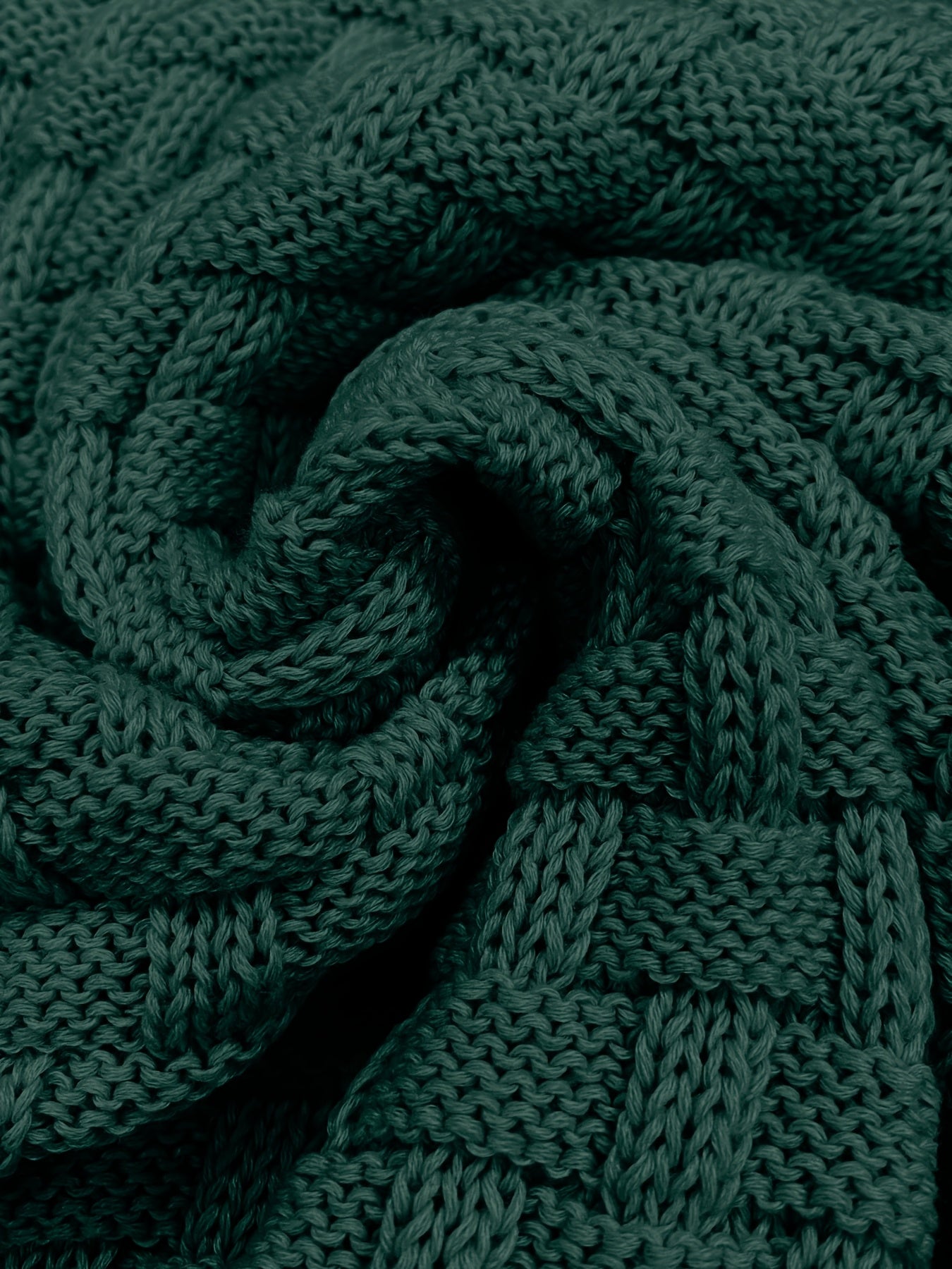 Men's Casual Waffle Pattern High Stretch Sweater, Chic Mature Pullover Sweater For Fall Winter