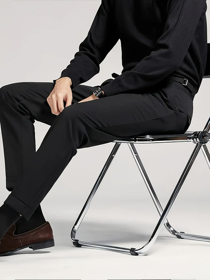 Comfortable And Draping Business Casual Trousers