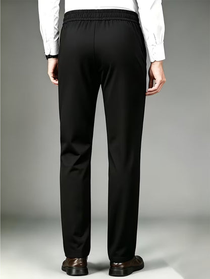 Men's Casual 2-Piece Campus Style Shirt & Drawstring Pants Set