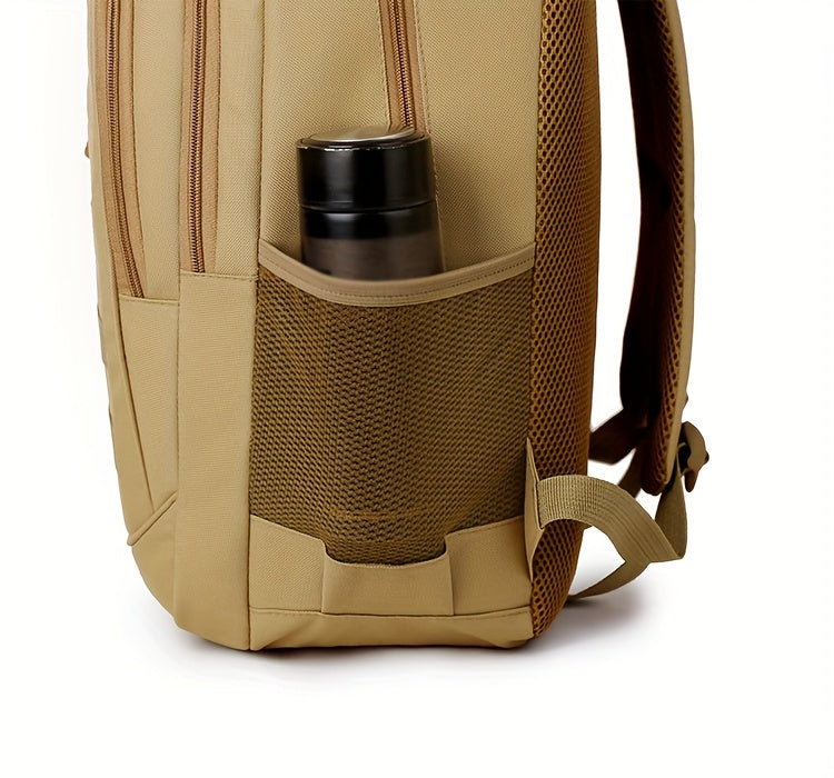 Hiking Backpack, Leisure Backpack, Large-capacity Backpack, Suitable for Both Men and Women, Height 48cm, Length 33cm, Thickness 20cm, Can Hold 17-inch Laptop, Equipped with Adjustable Shoulder Straps, Is Ideal for Daily Outd - ayq