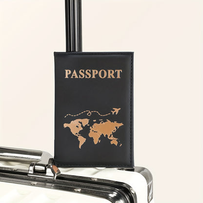 Earth Bronzing Passport Cover բացօթյա ճանապարհորդության համար