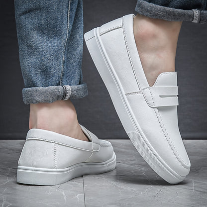 Men's Casual Slip-On Sports Shoes Breathable Low-Top Loafers