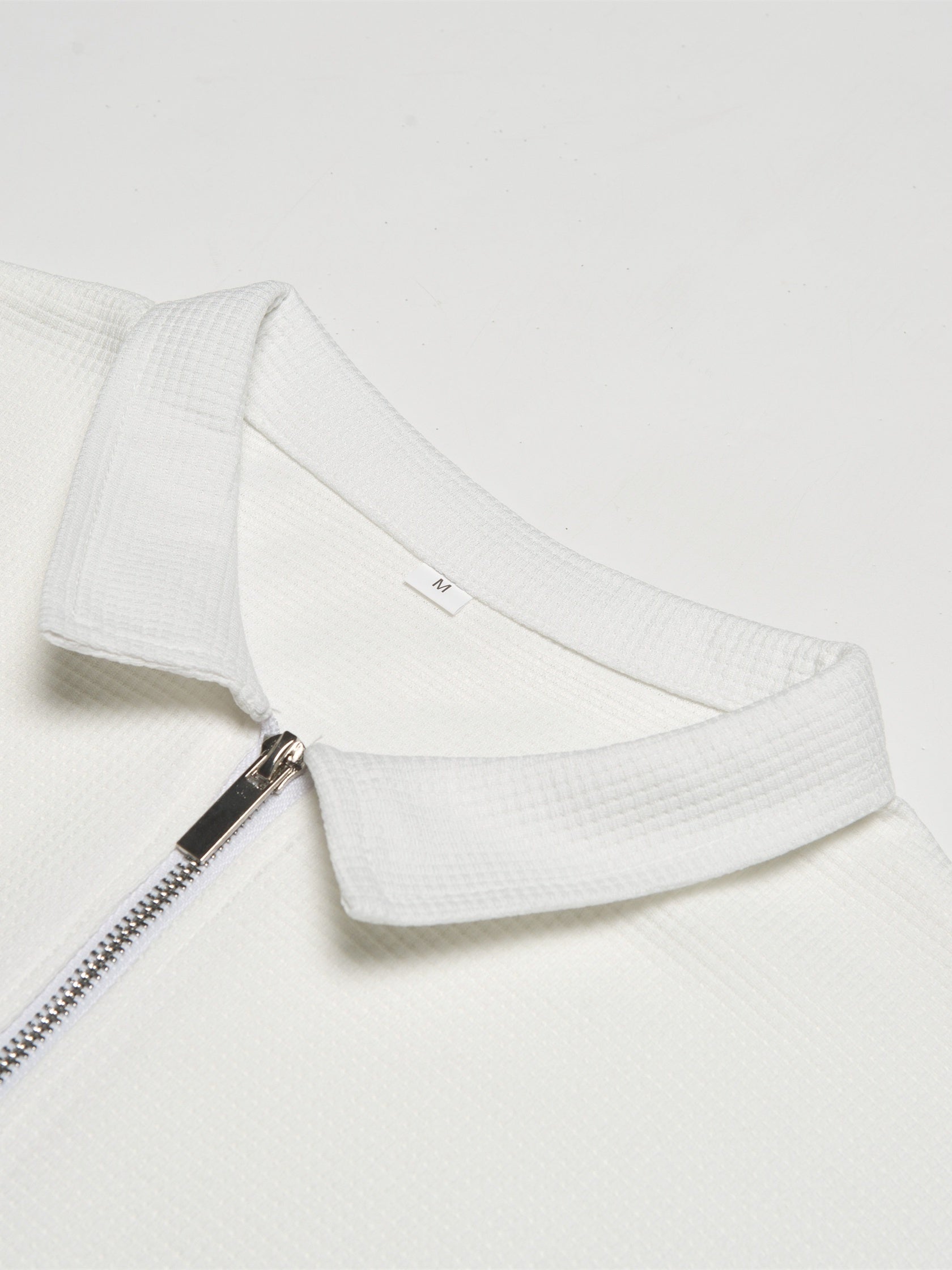 Men's Solid Short Sleeve Zipper Shirt, Casual Male Shirt For Summer Outdoor, Gift For Men - ayq