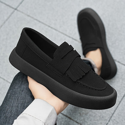 Men's Casual Slip-On Loafers - Comfortable All-Season Shoes