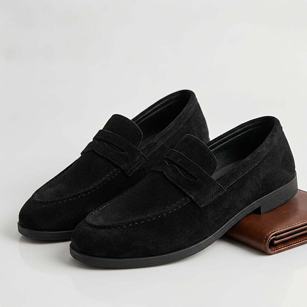 Men's Slip-On Fabric Loafers for All-Season Comfort