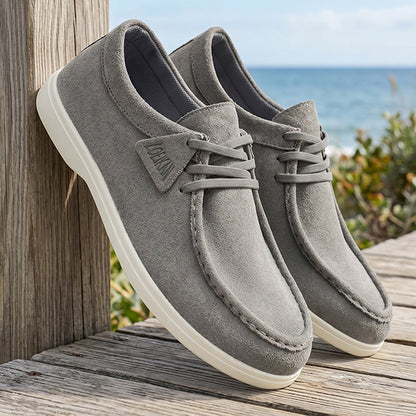 Men's Casual Low-Top Oxford Shoes Lightweight Slip-On for All Seasons