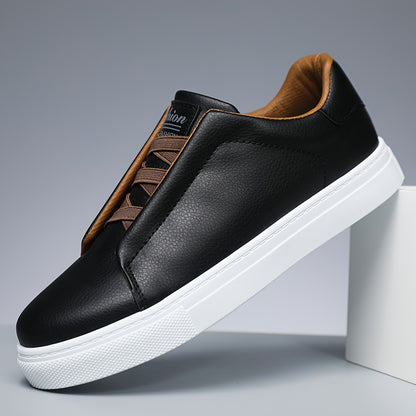Men's Fashion Sneakers - Comfortable, Durable & Non-Slip with Thick Platform Sole for Casual Wear - ayq