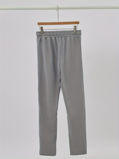 Men's Casual Two-Piece Set - Stretch Comfort Fabric - Suitable for Spring/Autumn Seasons - ayq